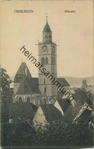 Überlingen - Münster - Verlag Graph. Verlags-Anstalt Dresden-Blasewitz