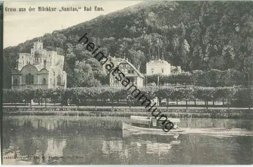 Bad Ems - Milchkur Santias - Verlag M. Kinziger Bad Ems