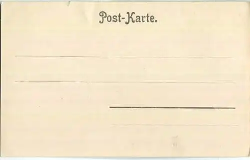 Friedrichsruh - Schloss - Sterbehaus des Fürsten - Grabstätte Bismarck - Verlag Knackstedt & Näther Hamburg ca. 1900