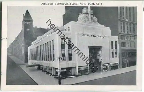 New York City - Airlines Terminal Building