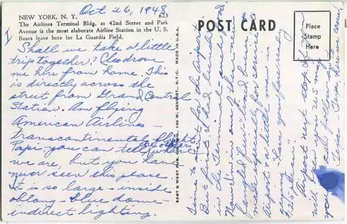 New York City - Airlines Terminal Building