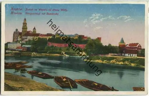 Krakow - Krakau - Königsschloss - Domkirche - Verlag B. M. Krakow - Feldpost