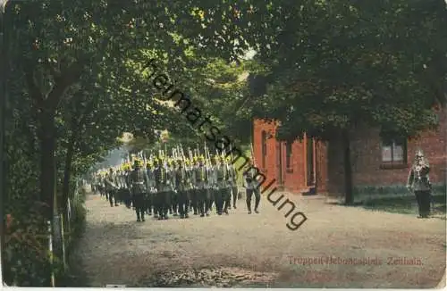 Zeithain - Truppen-Übungsplatz - Verlag A. verw. Reinhardt Riesa - Feldpost