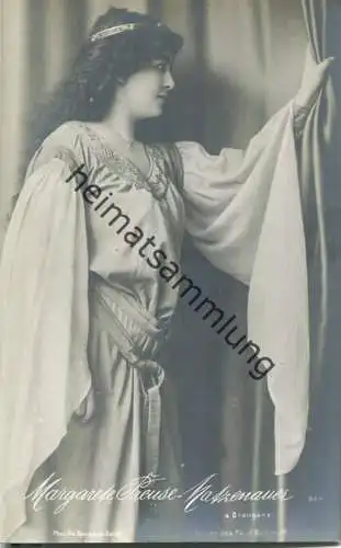 Margarete Preuse-Matzenauer als Brangäne - Opernsängerin (Altistin - Sopranistin) - Foto-AK