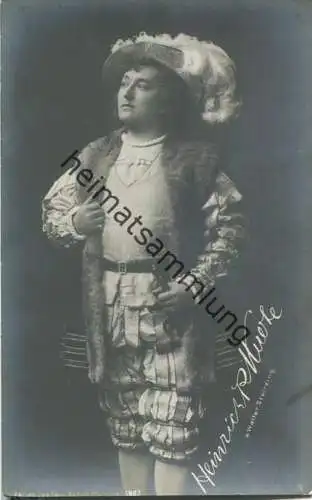 Heinrich R. Knote als Walter Stroltzing - Deutscher Opernsänger (Tenor) - Foto-Ansichtskarte