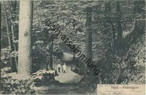 Pillnitz - Friedrichsgrund - Verlag Th. C. Ruprecht Dresden