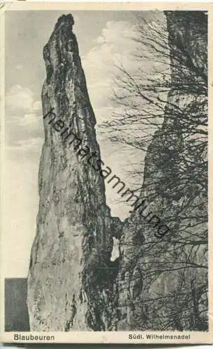 Blaubeuren - Südliche Wilhelmsnadel - Verlag Photohaus Emil Wörz Blaubeuren