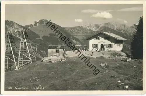 Seilbahn Bergstation am Imbergerhorn - Hindelang - Anton Socher - Foto-Ansichtskarte