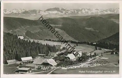 Hotel Feldbergerhof - Foto-Ansichtskarte - Verlag Gebr. Metz Tübingen