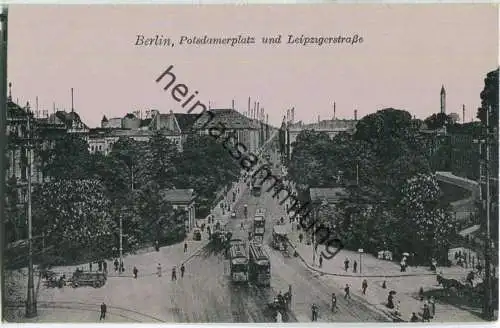 Berlin - Potsdamerplatz - Leipzigerstrasse - Strassenbahn