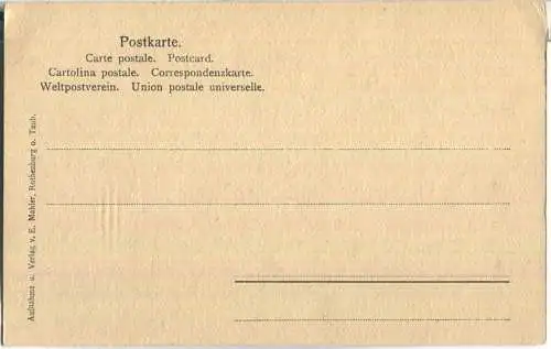 Positano - Gesamtansicht - Verlag E. Mahler Rothenburg ca. 1900