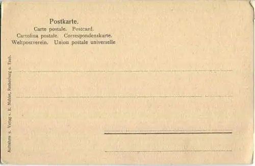Positano - Hotel Margherita - Verlag E. Mahler Rothenburg ca. 1900