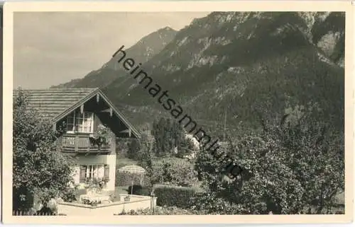 Farchant - Haus Abendheim - Foto-AK ca. 1960