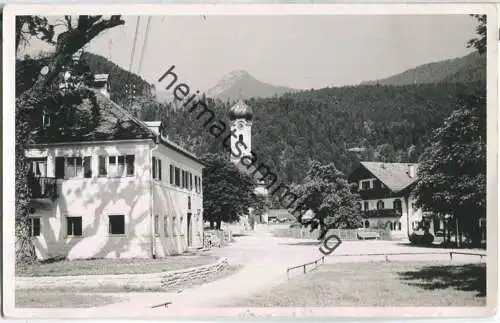 Farchant - Dorfstrasse - Foto-AK 50er Jahre - Verlag Ludwig Schiller München