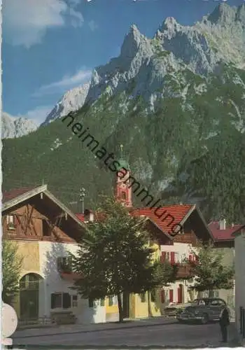 Mittenwald - Foto-AK Grossformat ca. 1960 - Verlag Hans Huber Garmisch-Partenkirchen