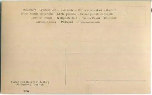 München - Giesing - Messnerhaus - erbaut von Prof. Hocheder München - Verlag Robert von der Burg Durlach 1906