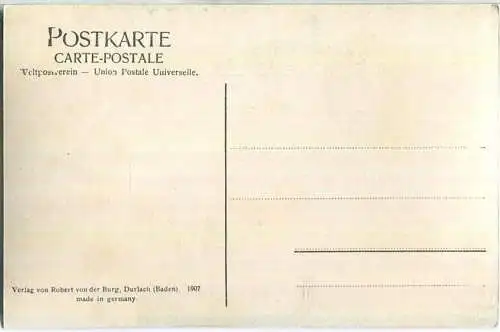 München - Max-Joseph-Brücke - erbaut von Prof. Th. Fischer Stuttgart - Verlag Robert von der Burg Durlach 1907