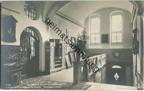 Karlsruhe - Kunstvereinshaus - Erbaut von Professor Ratzel Karlsruhe - Verlag Robert von der Burg Durlach 1906