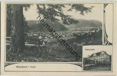 Waldkirch im Elztal - Realschule - Verlag G. R. W. ca. 1910