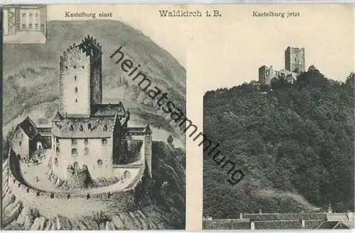 Waldkirch - Kastelburg - Verlag G. Ramer Waldkirch ca. 1910