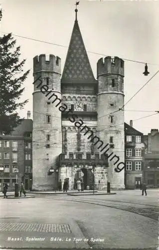 Basel - Spalentor - Foto-AK - Verlag Photoglob-Wehrli AG Zürich gel. 1954
