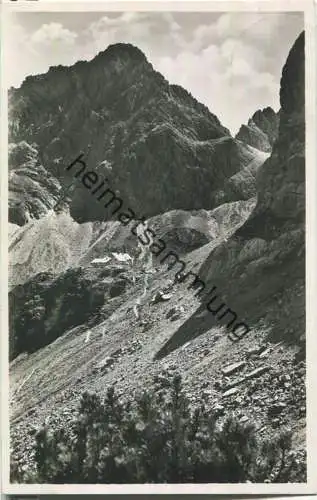 Ostrachtal - Prinz Luitpoldhaus am Hochvogel - Foto-Ansichtskarte - Verlag August Zerle München