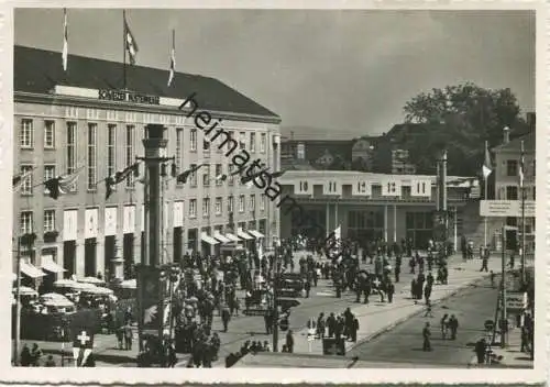 Basel - Mustermesse Basel - Foto-AK Grossformat - Verlag Agofoba Basel gel.