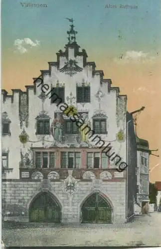 Villingen - Altes Rathaus - Verlag Gebr. Metz Tübingen
