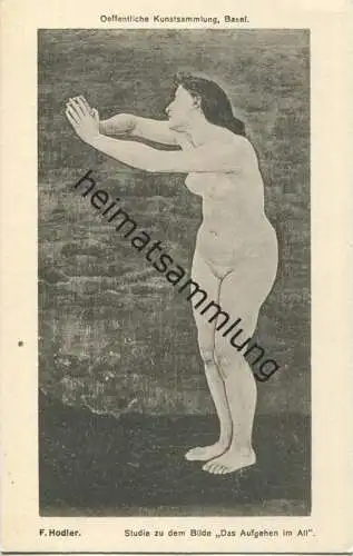 Basel - Kunstsammlung Basel - Ferdinand Hodler - Verlag Frobenius Basel