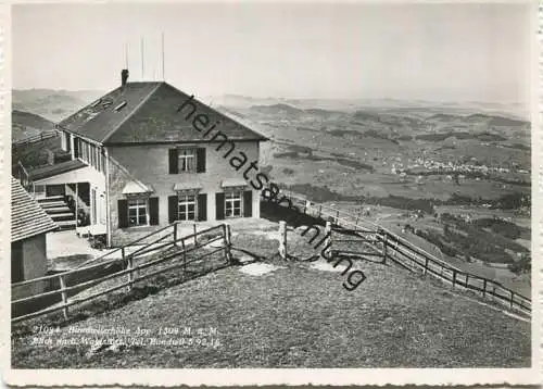 Hundwil - Hundwilerhöhe - Blick nach Waldstatt - Foto-AK Grossformat - Verlag Foto-Gross St. Gallen