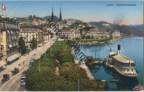 Luzern - Schweizerhofquai - Globetrotter AG Kunstverlag Luzern