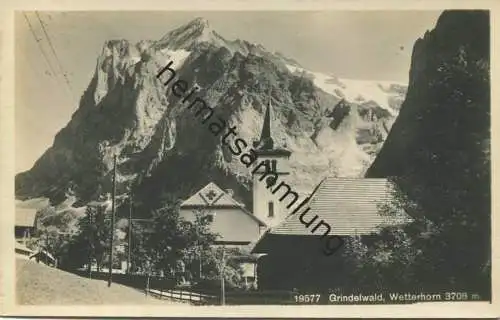 Grindelwald - Wetterhorn - Verlag Wehrli AG Kilchberg gel. 1923