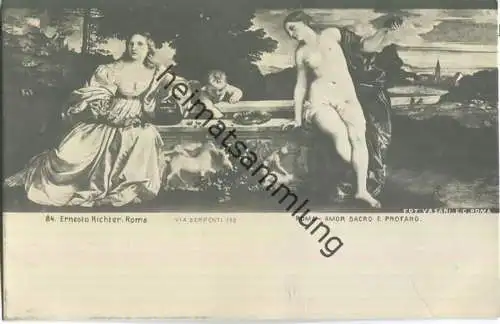 Roma - Amor Sacro E. Profano - Ernesto Richter