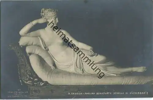 A. Canova - Paolina Bonaparte Sorella di Napoleone I. - Ernesto Richter