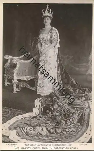 Vereinigtes Königreich - Queen Mary in Coronation Robes