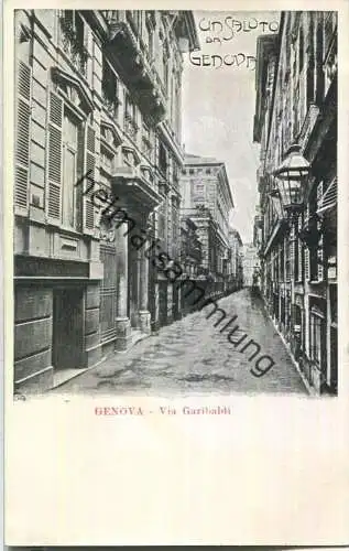 Genua - Genova - Via Garibaldi