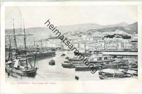 Genua - Genova - Panorama dal Porto