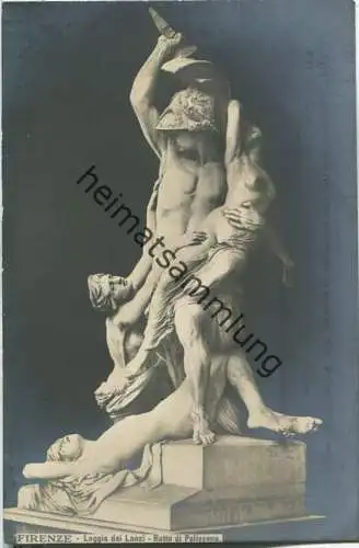 Firenze - Loggia dei Lanzi - Ratto di Polissena