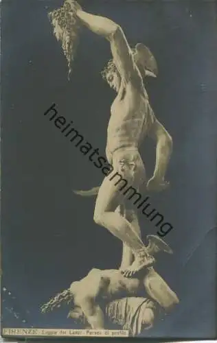 Firenze - Loggia dei Lanzi - Parseo di profilo