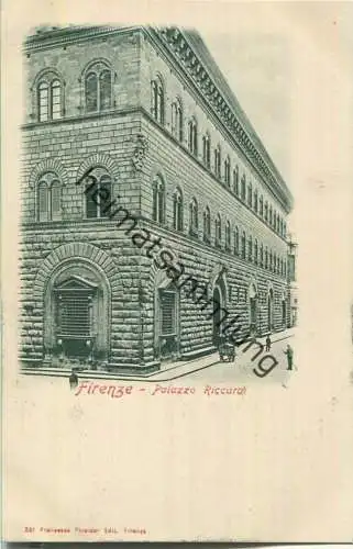 Firenze - Palazzo Riccardi - Verlag Franceco Pineider Firenze