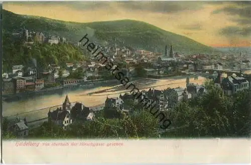 Heidelberg - Gesamtansicht - Verlag Edm. von König Heidelberg