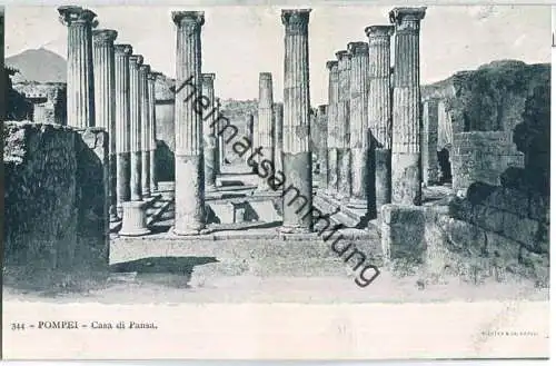 Pompei - Casa di Pausa - Verlag Richter & Co. Napoli