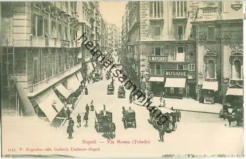 Napoli - Via Roma - Verlag E. Ragozino Napoli