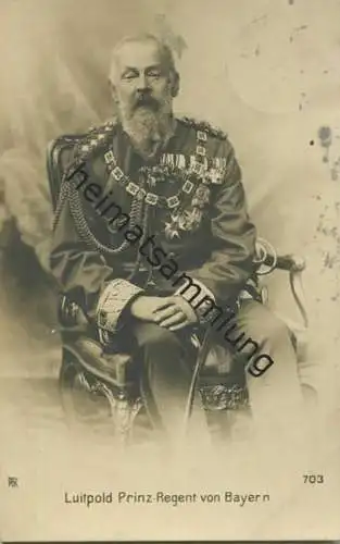 Luitpold Prinz-Regent von Bayern - gel. 1913