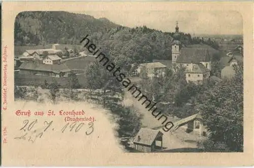 St. Leonhard (Drachenloch) - Verlag C. Jurischek Salzburg