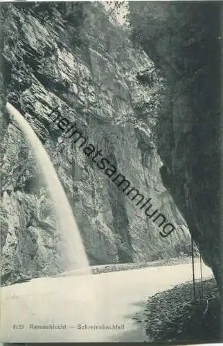 Aareschlucht - Schrejenbachfall - Verlag Gebr. Wehrli Zürich
