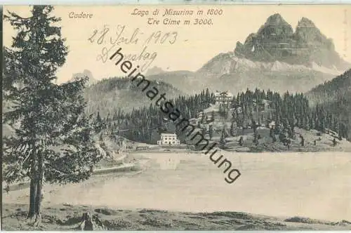 Lago di Misurina - Tre Cime