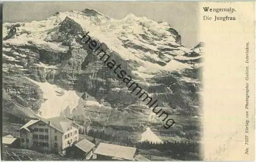 Wengernalp - Jungfrau - Verlag Gabler Interlaken