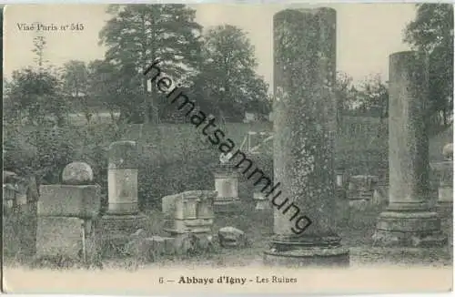Abbaye d'Igny - Les Ruines - Feldpostkarte