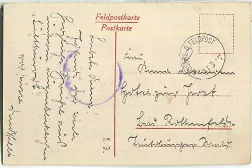 Authe - Kaiserplatz - Bahnhofstrasse - Feldpost